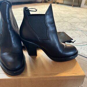 ACNE Studios Star BLACK Ankle Booties